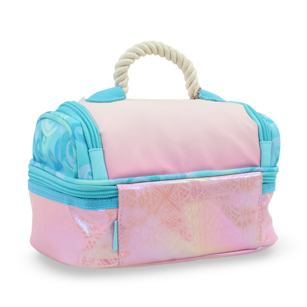 Smiggle Lunch Bag Moana Design – Pink & Aqua