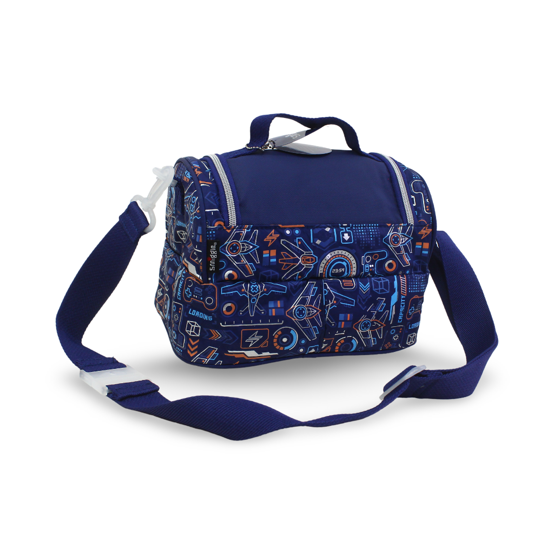 Smiggle Lunch Bag Gaming Design – Navy