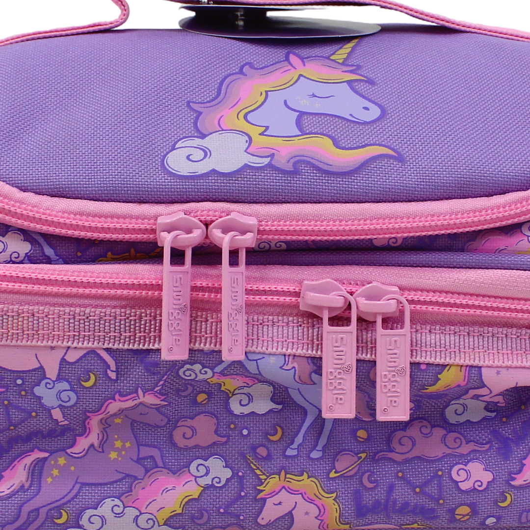 Smiggle Lunch Bag Unicorn Design – Purple