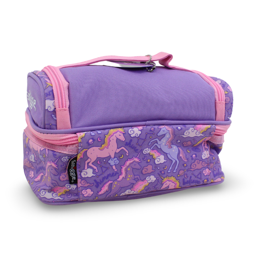 Smiggle Lunch Bag Unicorn Design – Purple