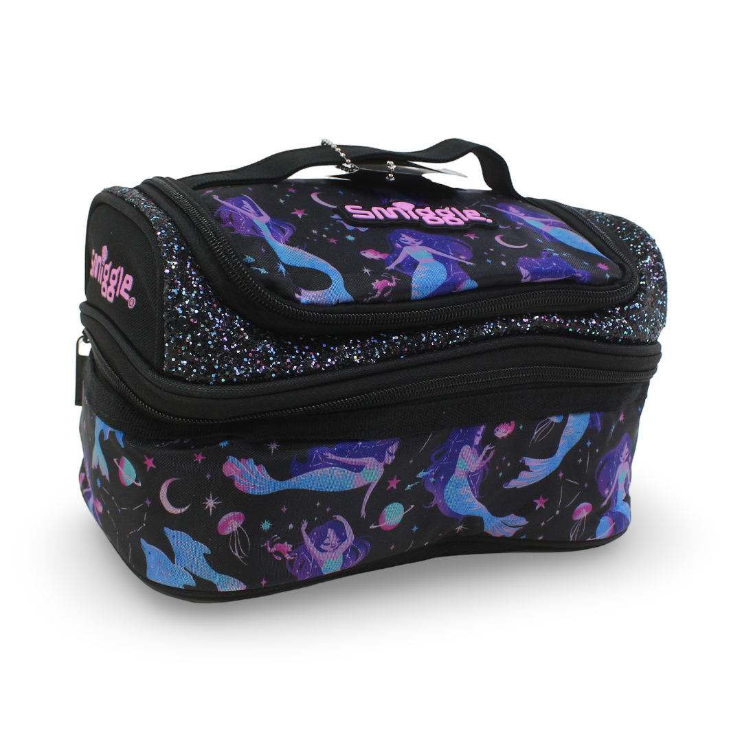 Smiggle Lunch Bag Mermaid Design – Black