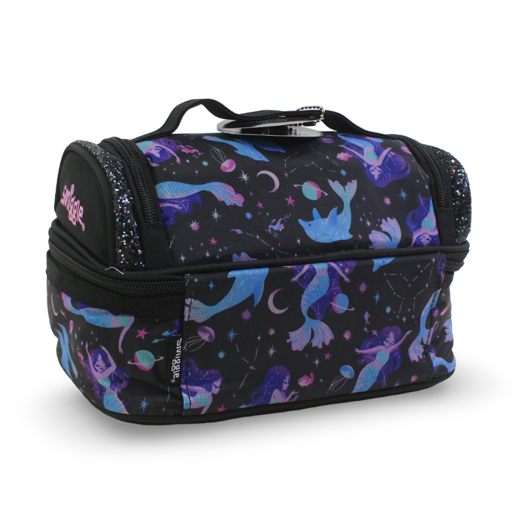 Smiggle Lunch Bag Mermaid Design – Black