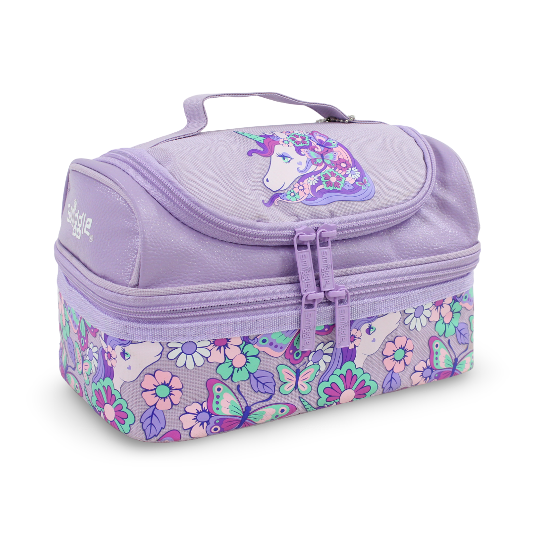 Smiggle Lunch Bag Unicorn Design – Purple