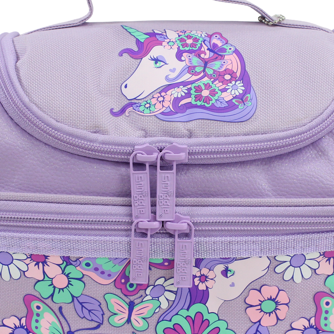 Smiggle Lunch Bag Unicorn Design – Purple