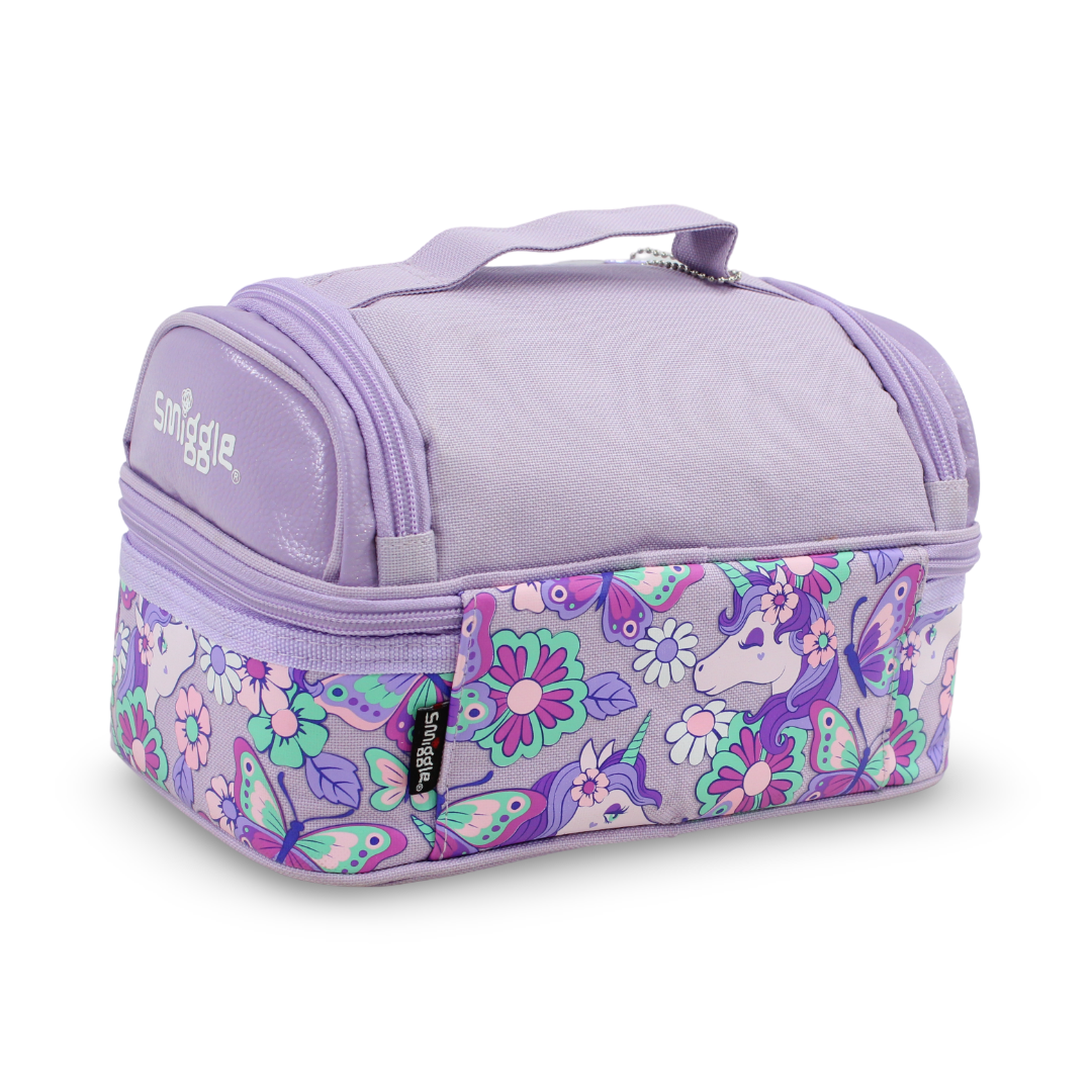 Smiggle Lunch Bag Unicorn Design – Purple