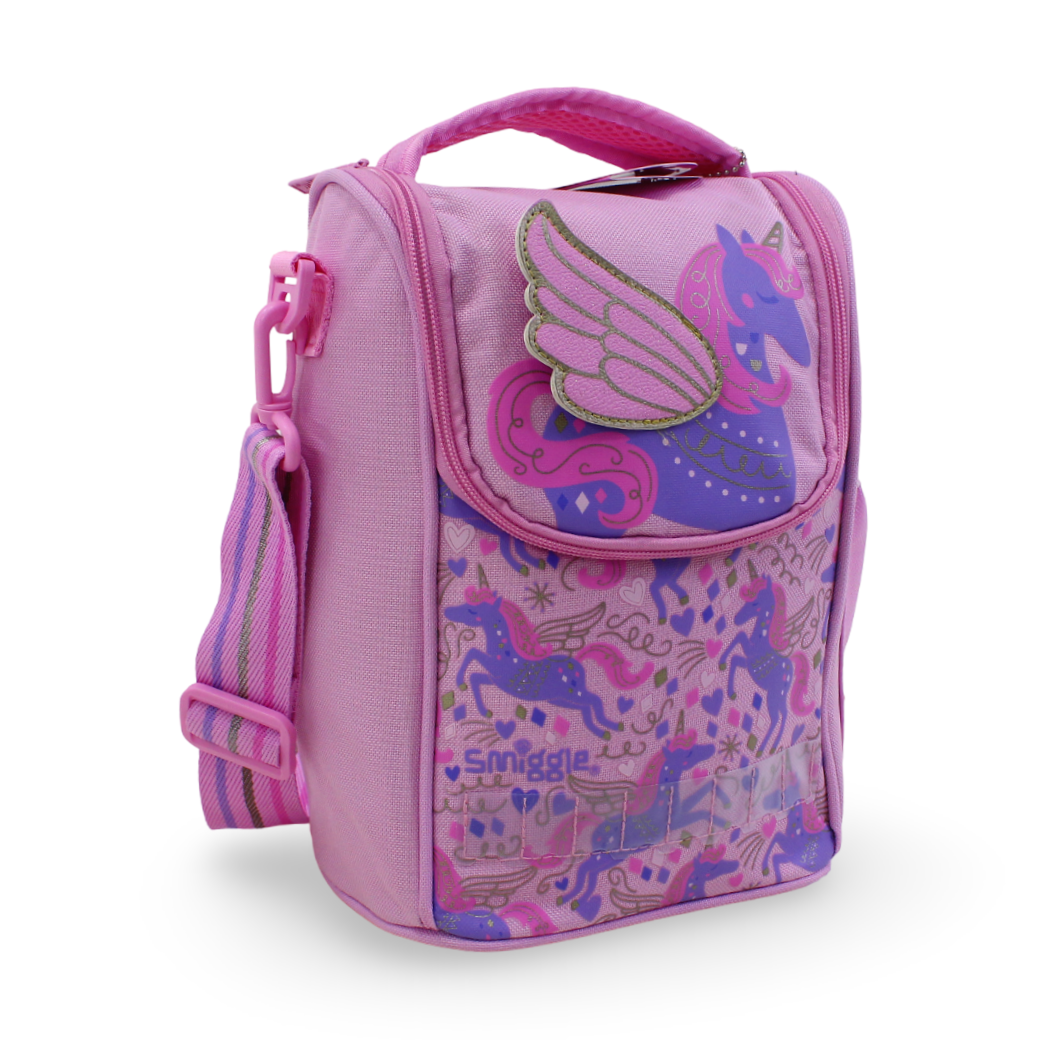 Smiggle Lunch Bag Unicorn Design – Pink