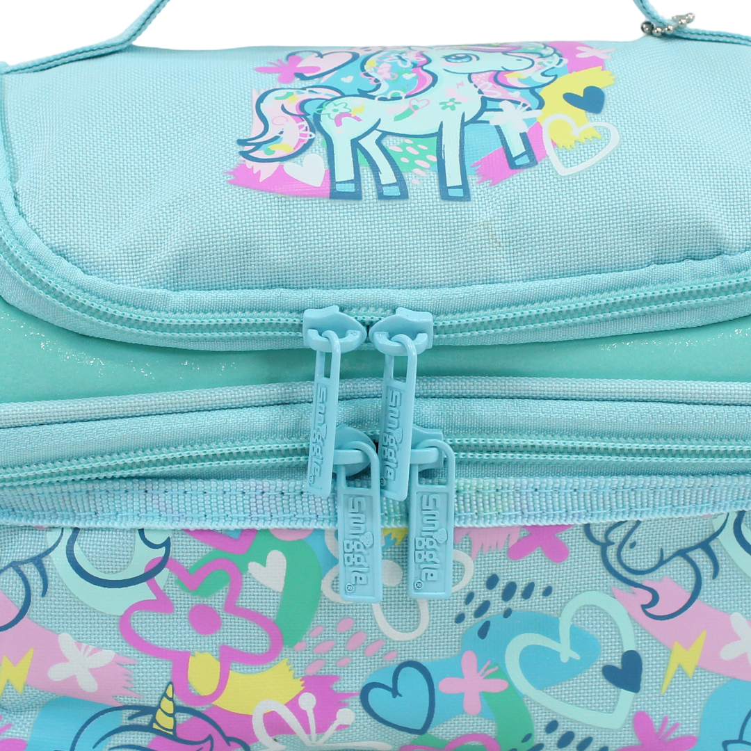 Smiggle Lunch Bag Unicorn Design – Aqua