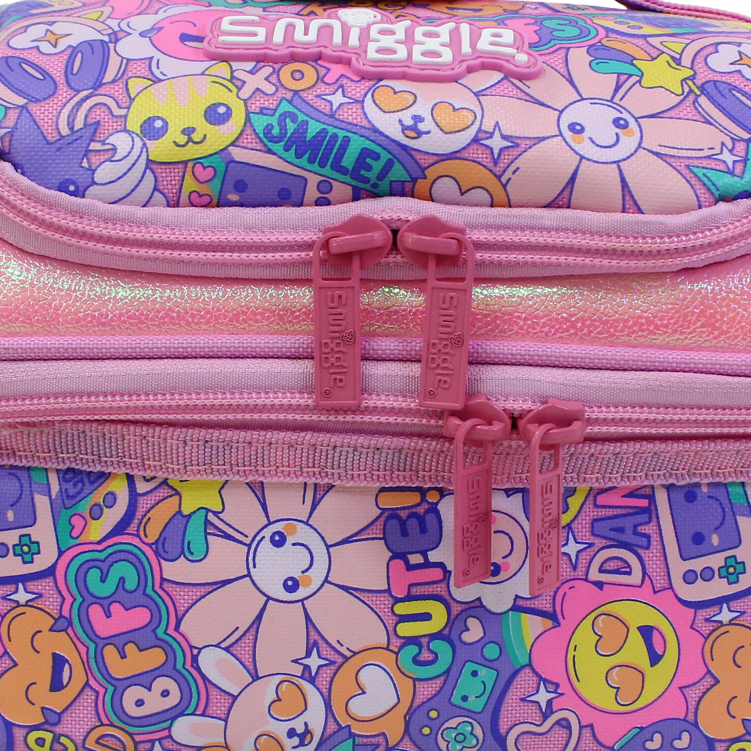 Smiggle Lunch Bag Smile Potter Design – Pink