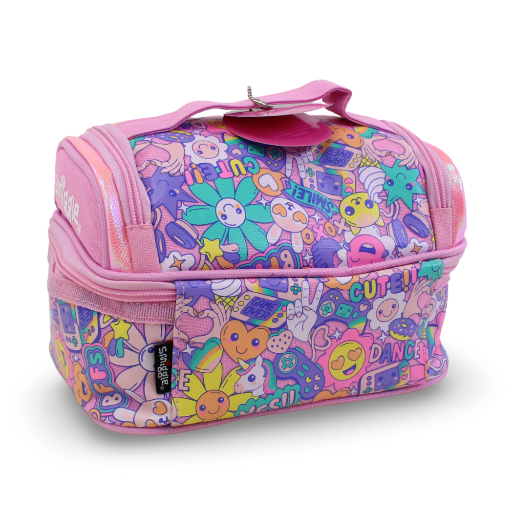Smiggle Lunch Bag Smile Potter Design – Pink