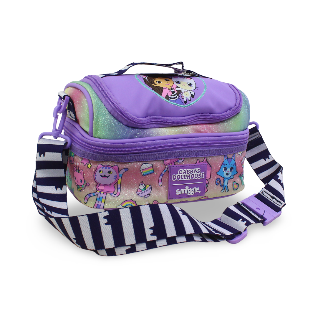 Smiggle Lunch Bag Gabbys Dollhouse Potter Design – Purple