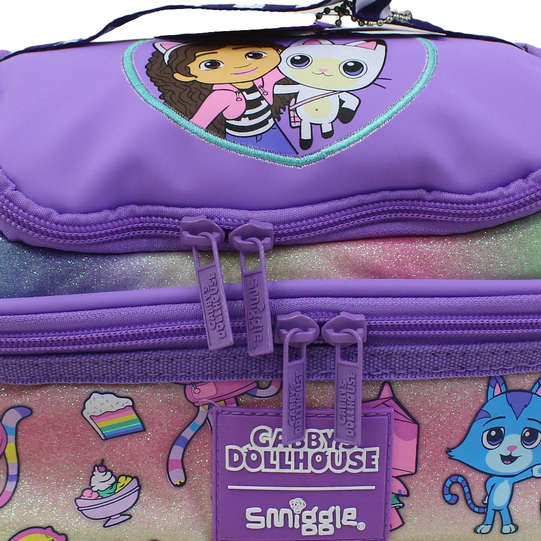 Smiggle Lunch Bag Gabbys Dollhouse Potter Design – Purple
