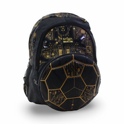 Golden Bag Backpack Football Design 17 Inches – Black
