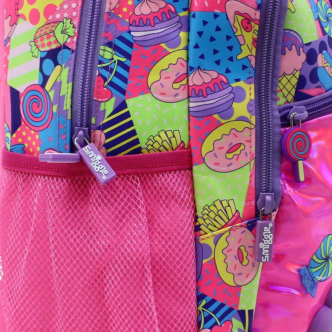 Golden Bag Backpack Sweet Design 17 Inches – Fuchsia
