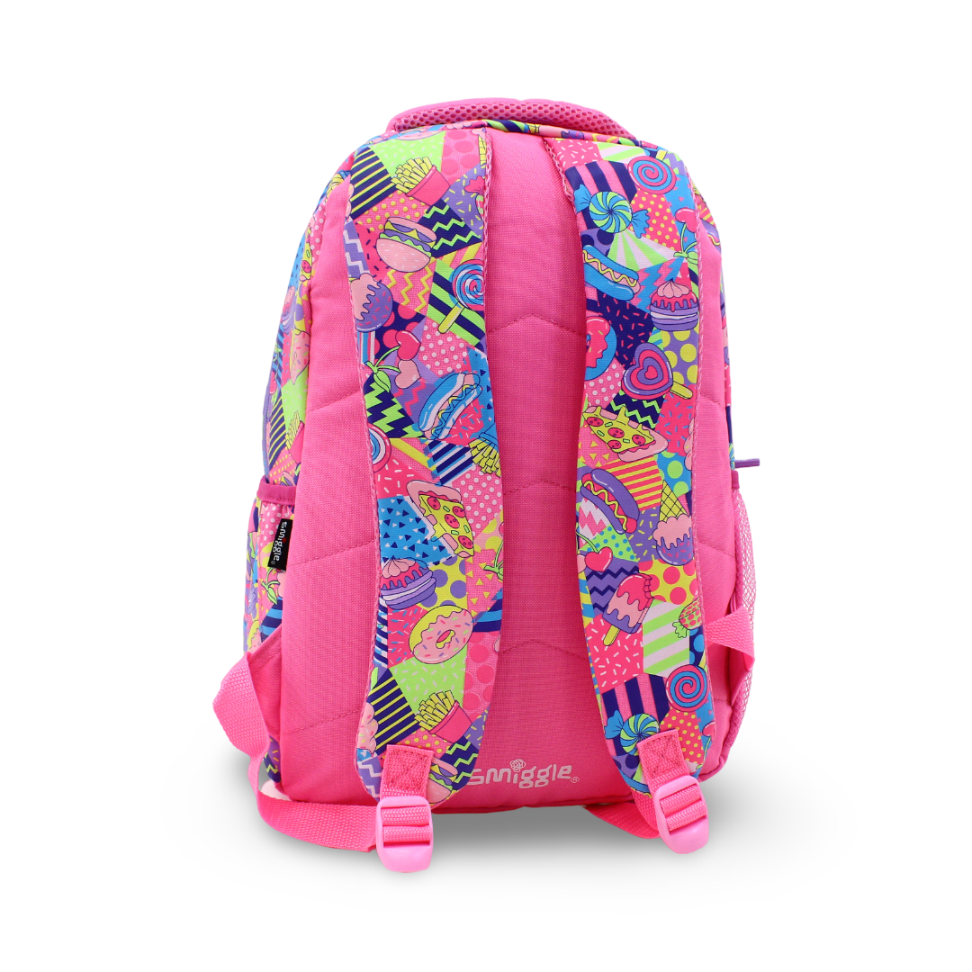 Golden Bag Backpack Sweet Design 17 Inches – Fuchsia