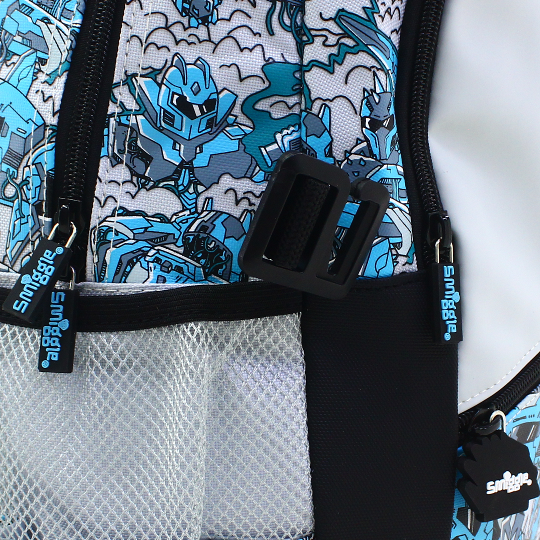 Golden Bag Backpack Football Design 17 Inches – Baby Blue
