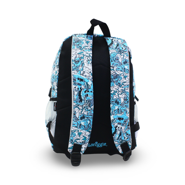 Golden Bag Backpack Football Design 17 Inches – Baby Blue