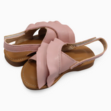Girls Leather Sandals – Ruffles