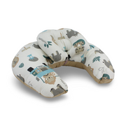 Nursing Pillow – Cafe with Animals Print