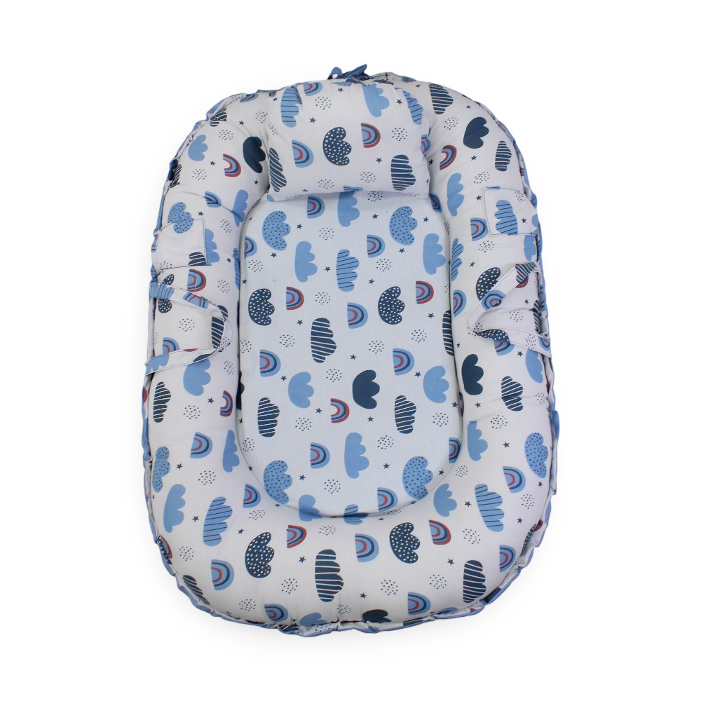 Baby Nest – Baby Blue - Baby Essentials - Your Baby