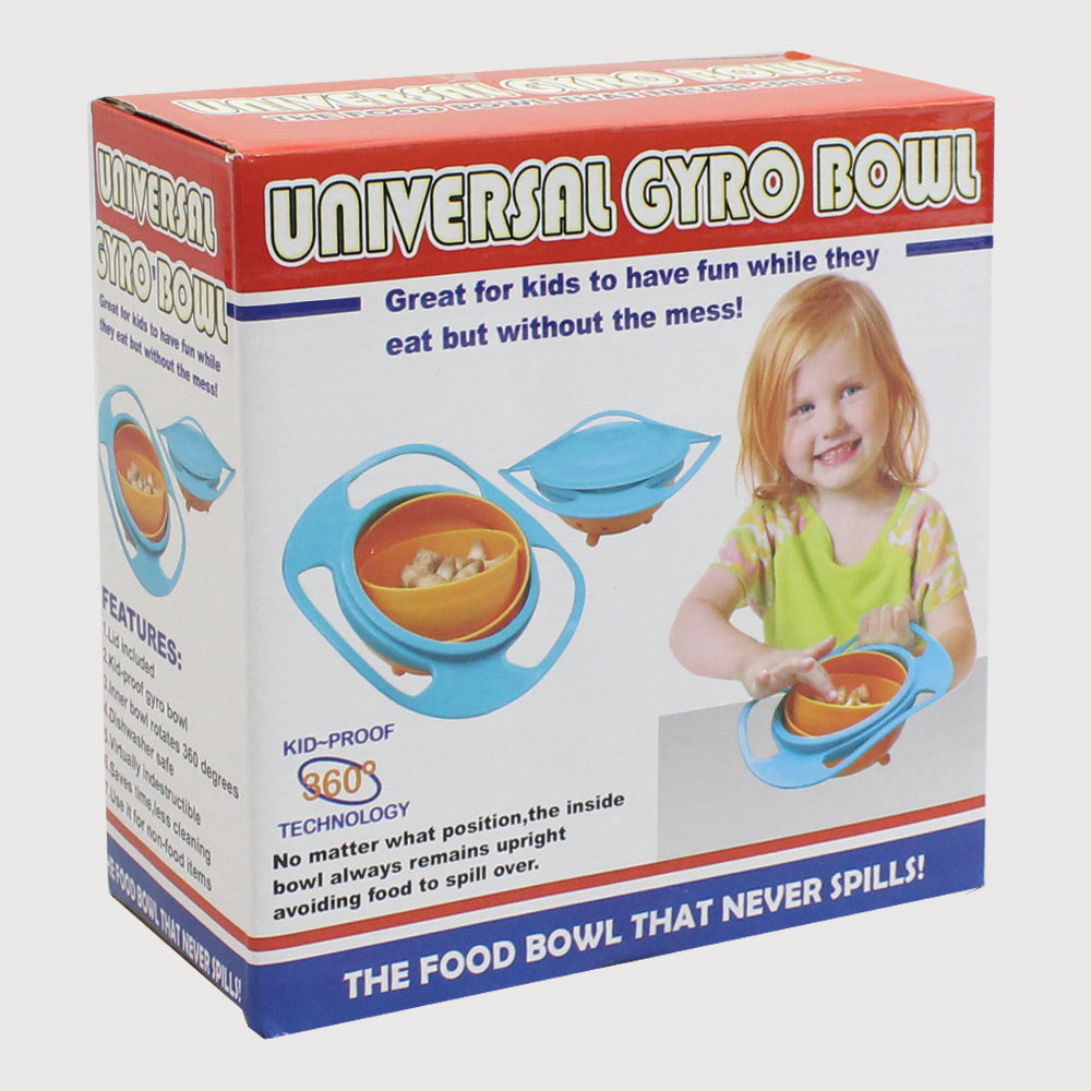 360° Rotatable Baby Feeding Universal Gyro Bowl