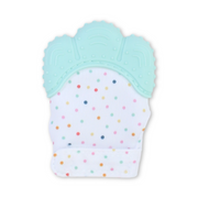 Silicone Baby Teether Pacifier Glove – Aqua