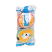 Fruit-Shaped Bath Sponges – Pack Of 2