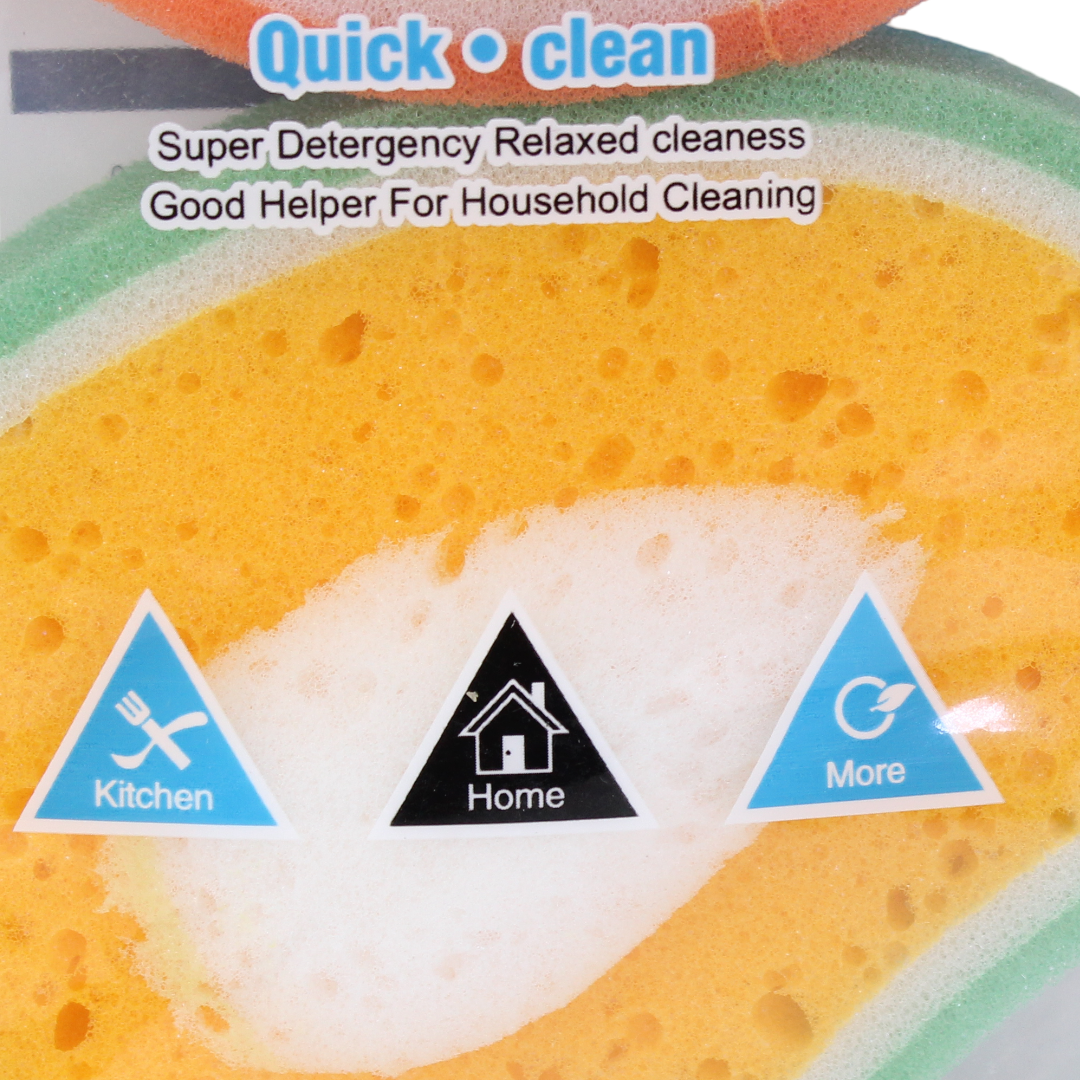 Fruit-Shaped Bath Sponges – Pack Of 2
