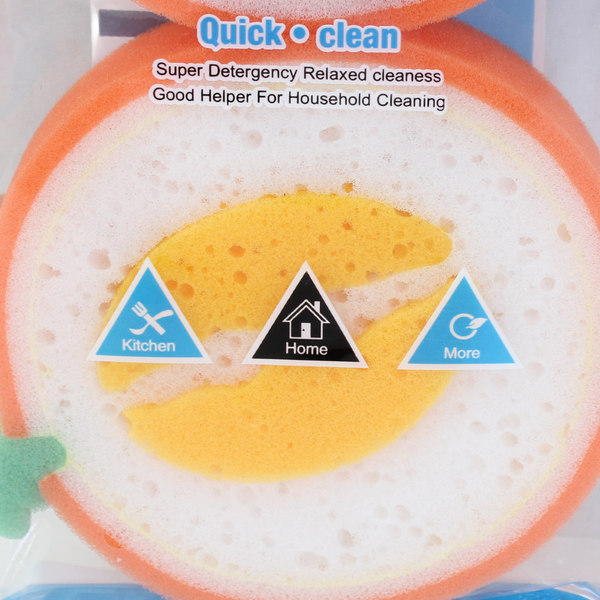 Fruit-Shaped Bath Sponges – Pack Of 2