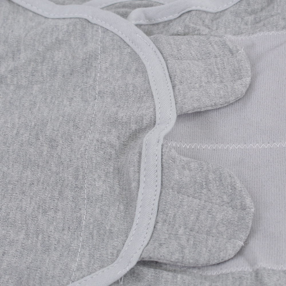 Unisex Baby Cotton Swaddle - Grey