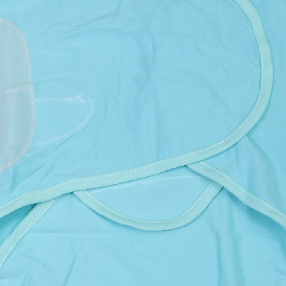 Unisex Baby Swaddle – Aqua