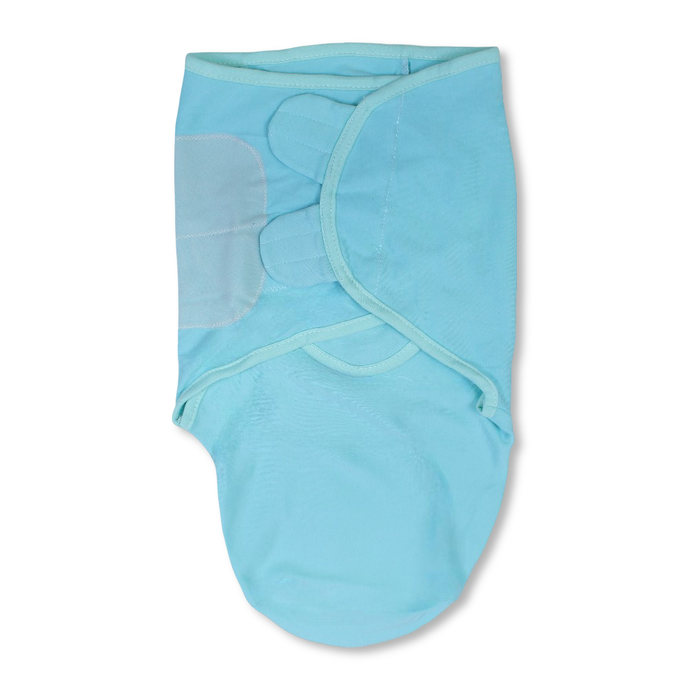 Unisex Baby Swaddle – Aqua - Clothing - Happy Baby