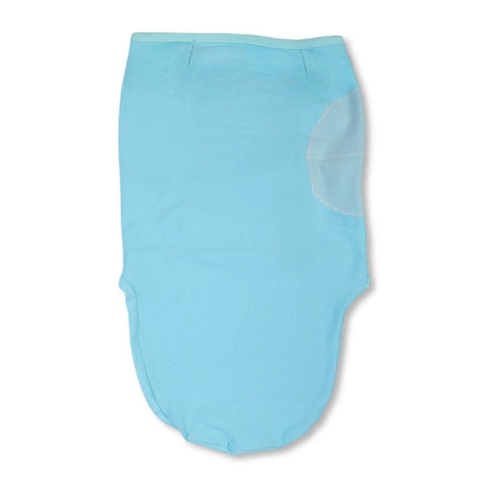 Unisex Baby Swaddle – Aqua