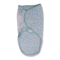 Baby Blue with Floral Print