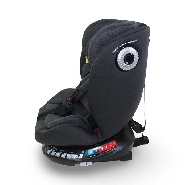 Kidilo Baby Car Seat 360° Rotation – Dark Grey