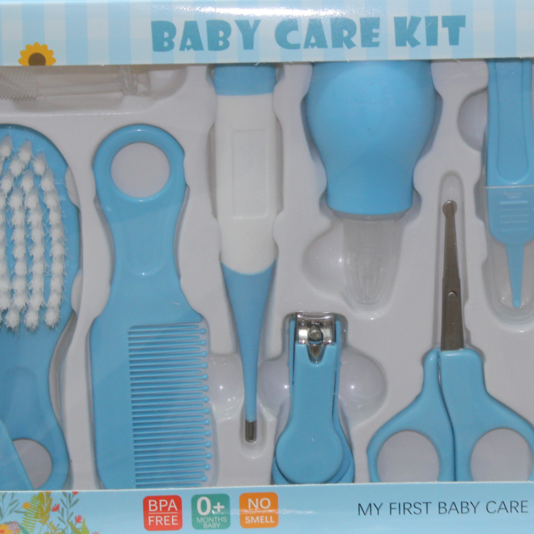 Baby Healthcare Kit 10 Pcs – Baby Blue