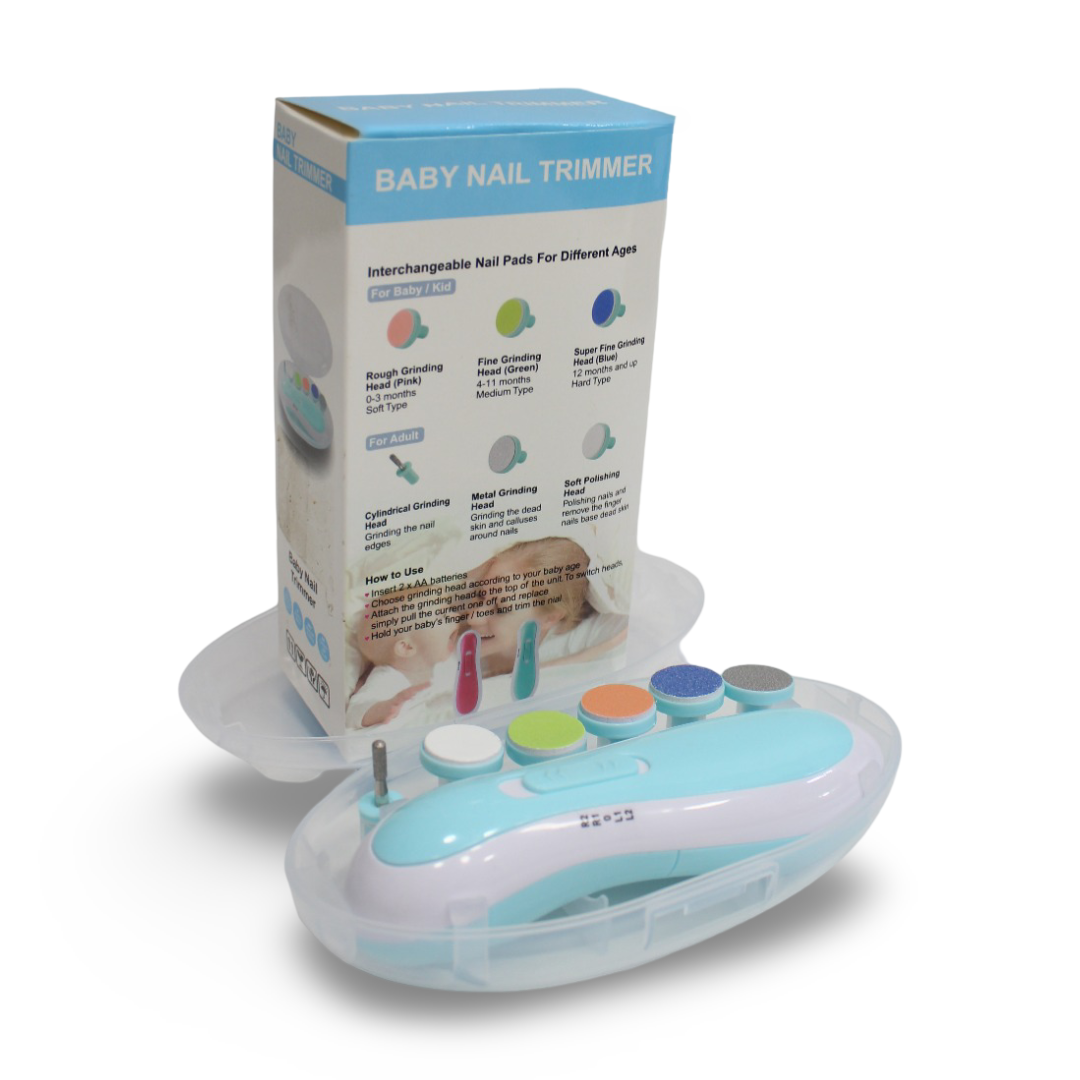 Electric Baby Nail Trimmer Set – Mint
