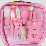 Baby Grooming & Healthcare Kit – 13-Piece Set (Pink)