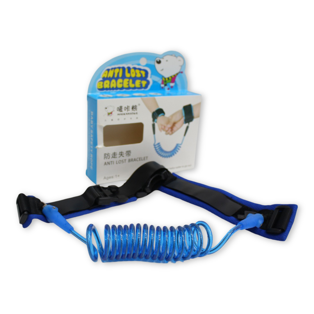 Child Safety Harness Wrist Belt 1.5m Anti-Lost Bracelet – Blue