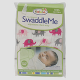 Unisex Baby Elephants Baby Swaddle