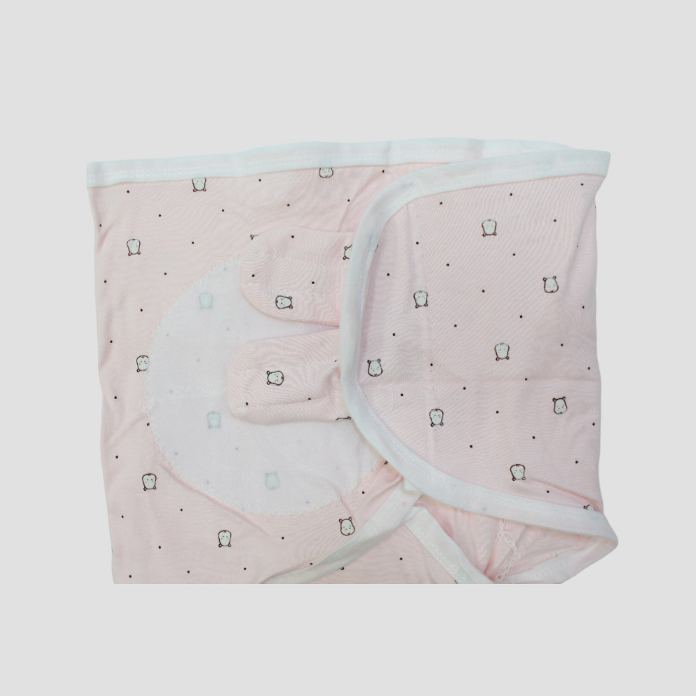 Unisex Monkey Heads Baby Swaddle