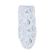Kolaco Swaddle Wrap – Off-White with Dino Print