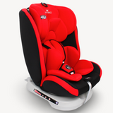 BIHP 2-Stage Convertible Car Seat – Red (Birth to 4 Years)