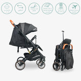 Popypapa Two-Way Folding Stroller – Comfort, Safety, and Versatility for Every Adventure