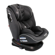 Kidilo 360° Rotation Isofix Car Seat Dark Grey – All-in-One Solution for Kids from Birth to 12 Years