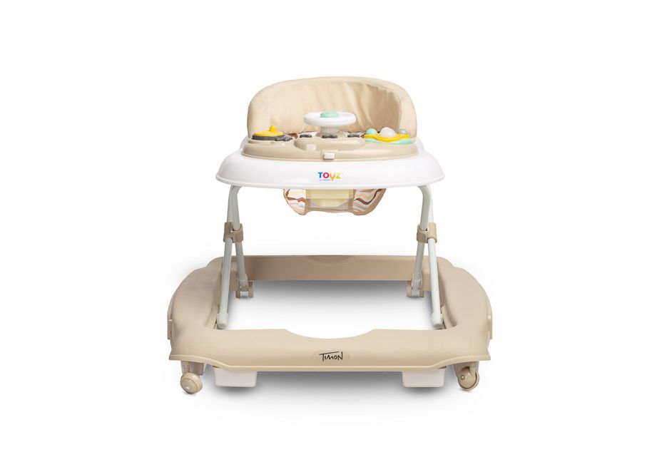 Caretero Toyz 2-in-1 Walker – Timon Beige: First Steps with Safety and Fun