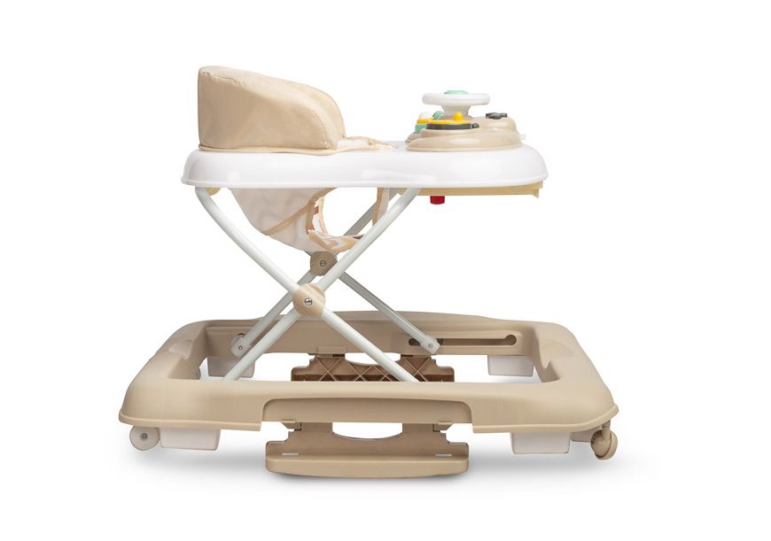 Caretero Toyz 2-in-1 Walker – Timon Beige: First Steps with Safety and Fun