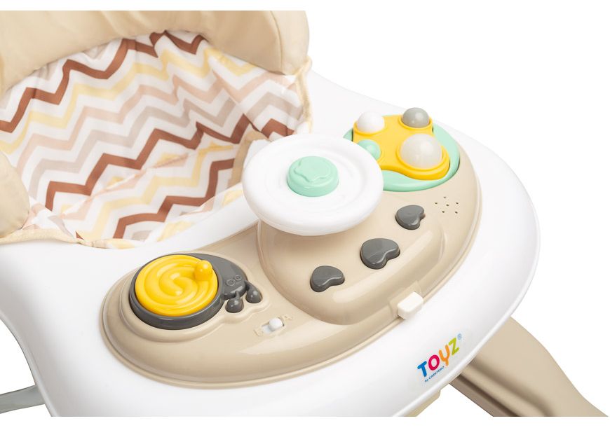 Caretero Toyz 2-in-1 Walker – Timon Beige: First Steps with Safety and Fun
