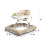 Caretero Toyz 2-in-1 Walker – Timon Beige: First Steps with Safety and Fun