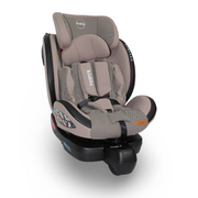 Kidilo Isofix 360° All-Stage Car Seat - Light Brown