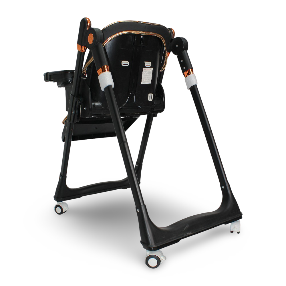 Kidilo High Chair for Babies - Black